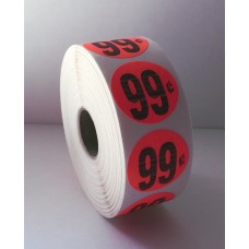 $.99 - 1.25" Red Label Roll